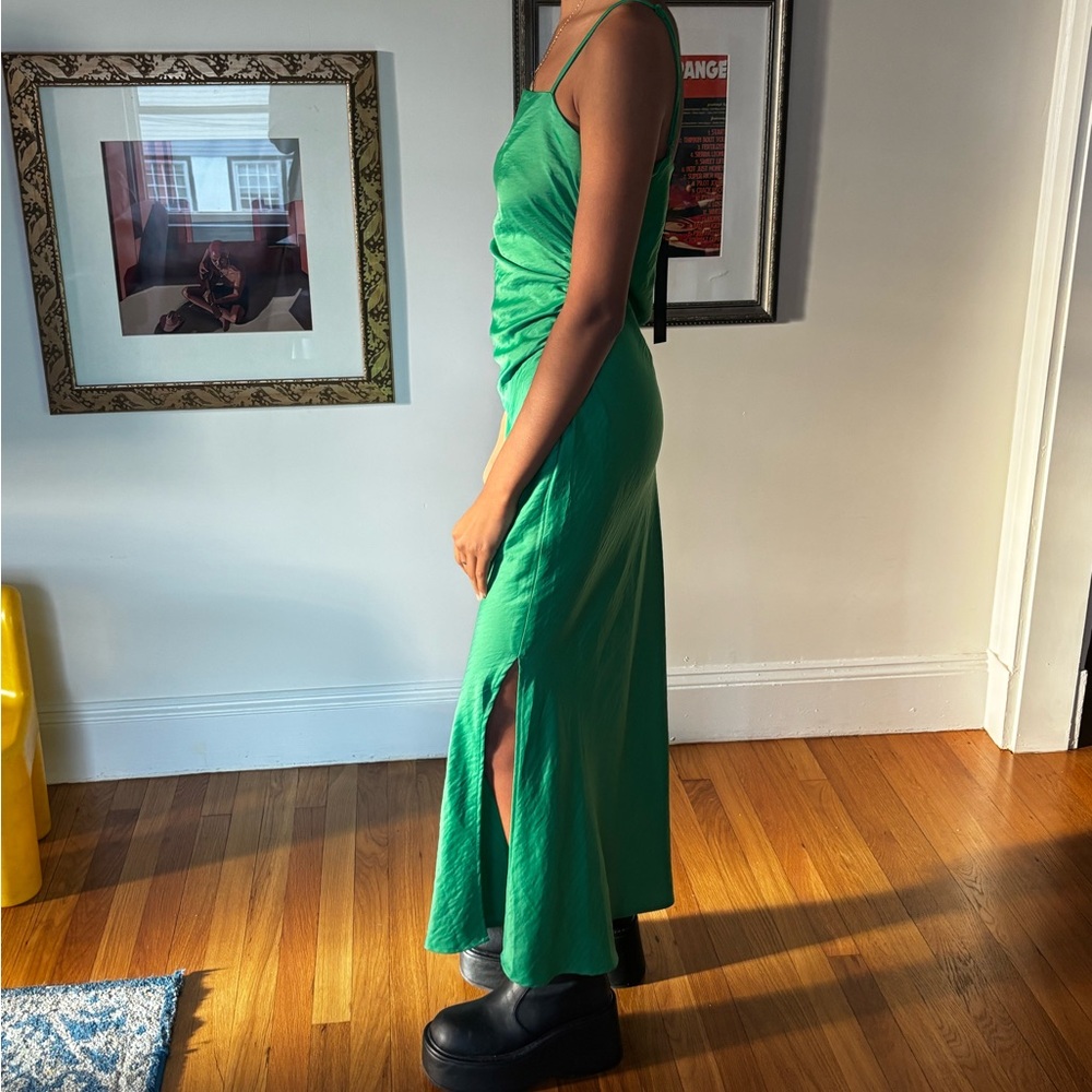 House of Harlow 1960 Vibrant Green Maxi Dress
